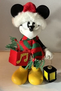 Disney Messing Schlüssel 25th Anniversary Weihnachten Porzellan Mickey Mouse Figur - Bild 1 von 8