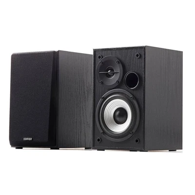 Edifier R980T Powered Bookshelf Speakers Pair 2.0 Computer Speaker Home Black - Image 1 of 4