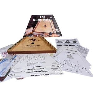 The Music Maker Nepenenoyka Lap Harp Instrument Plus Music Sheets w/Original Box - Picture 1 of 11