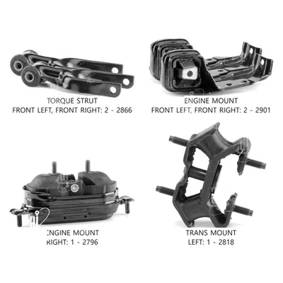 For Chevy Impala 2000-2005 Anchor 300652 Engine Mount Kit Foto 1 de 4