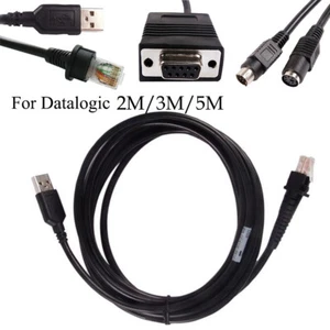 2M/3M/5M USB / COM / Computer Wedge Cable for Datalogic BarCode Scanner LOT - Picture 1 of 11