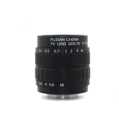 Camera Lens 1MP Focal Length 35mm F1.7 C Mount FOV 12.1° Format 2/3" - Image 1 of 4