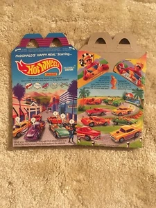 11 McDonald's Happy Meal Boxes, 1992 New Hot Wheels  3 different boxes - Picture 1 of 6