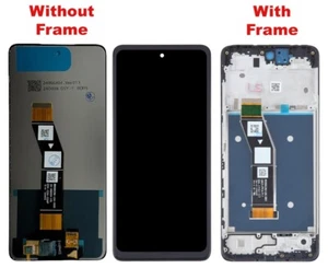 Motorola Moto G24 XT2423-1 Lcd Display Touch Screen Digitizer Frame Assembly OEM - Zdjęcie 1 z 7