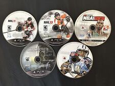 Lot Of 5 Games Madden 08 NHL 11 NHL 13 NBA 2K9 Dishonored For PlayStation