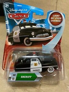 Disney Pixar Cars Lenticular Eyes #46 SHERIFF Mercury Skyline 2010  - Picture 1 of 2