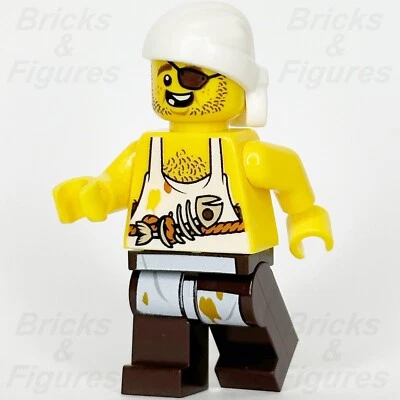 LEGO® Pirates Pirate Cook Minifigure Pirates III Eye Patch 70413 pi164 Minifig - Image 1 of 3