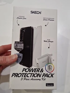 SKECH Samsung Galaxy S23 Power & Protection Pack 3-częściowy zestaw akcesoriów - Zdjęcie 1 z 2