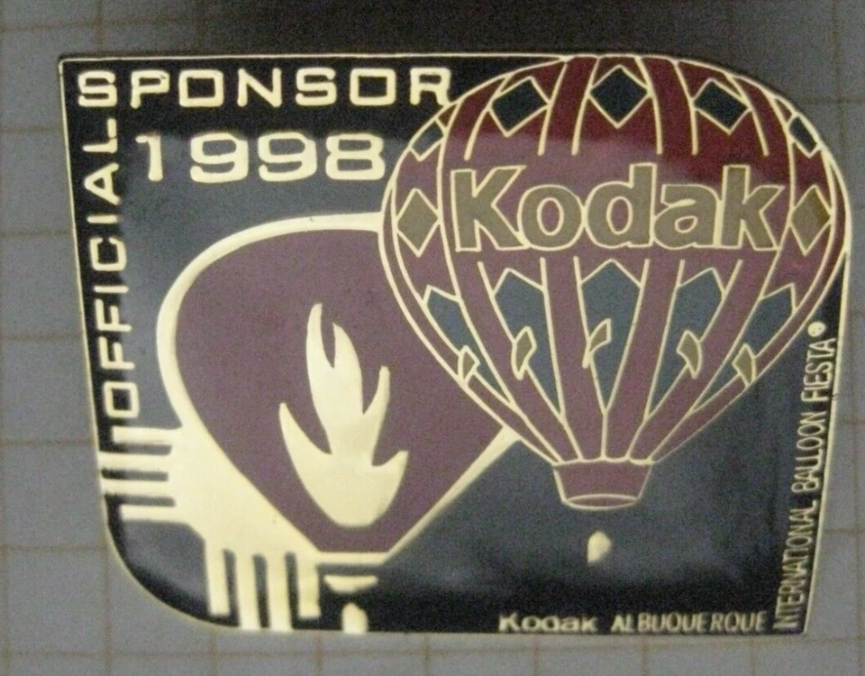 KODAK ALBUQUERQUE INTERN. BALLOON FIESTA 1998 ................ Ballon Pin (284a) - Bild 1 von 1