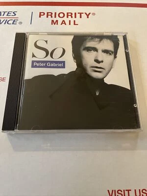 So by Peter Gabriel Music CD Progressive Rock N Roll Pop Rock 1986 VG - Image 1 of 4