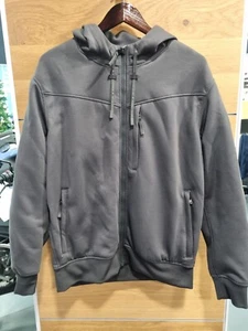GENUINE BMW MOTORRAD NAPLES ANTHRACITE MOTORCYCLE HOODED JACKET SIZE - XL - Imagen 1 de 6
