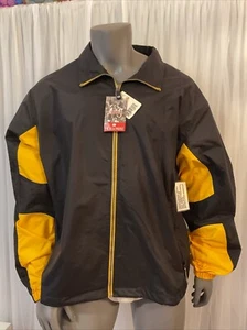 holloway Authentic Sportswear #9043/Flagship jacket Black Lt Gold XL - Picture 1 of 24