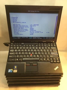 Lot of 5 Lenovo ThinkPad X201 12" Laptops i5 M540 -Boot to BIOS/Engraved Lid -MZ - Picture 1 of 8