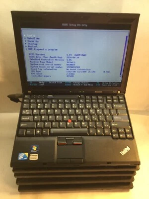Lot of 5 Lenovo ThinkPad X201 12" Laptops i5 M540 -Boot to BIOS/Engraved Lid -MZ - Image 1 of 4