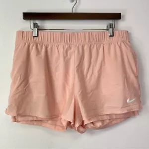 Nike Dri Fit Court Flex Tennis Shorts Coral Size XL - Picture 1 of 7