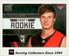 2011 Select AFL Infinity Draft Rookie Card DR23 Alex Browne (Essendon)