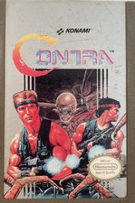 CONTRA Nintendo 1985 NES Authentic Video Game Original Classic ~ Cartridge Only