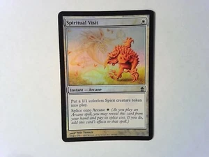 Foil Spiritual Visit Saviors of Kamigawa - Magic the Gathering MTG - White - Picture 1 of 1