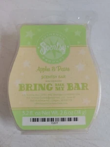 Neu Scentsy BRING BACK MY BAR Frangrance Bar "ÄPFEL & BIRNEN" - Bild 1 von 4