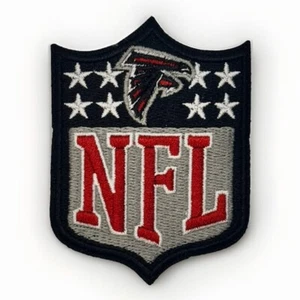 Atlanta Falcons NFL Patch Iron On 2.25” X 3” - Picture 1 of 6