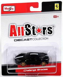 Maisto Ferrari Challenge Stradale All Stars Diecast Collection 15494 NRFP Black - Picture 1 of 3