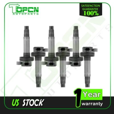 6 bobinas de encendido para Ford 2007-2016 Ford Edge 3,5 L 2009-16 Lincoln MKS 3,7 L V6 Foto 1 de 4
