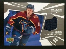 2003-04 Black Diamond Threads DT-DH Dany Heatley