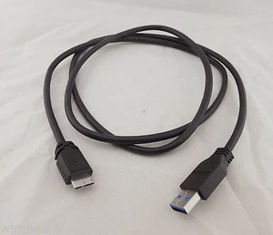 4FT USB 3.0 Male Type A To Micro-B Data Cable F Samsung Galaxy S5 Note III N9000 - Picture 1 of 6