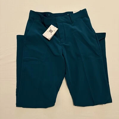 Nike Dri-FIT Vapor Slim Fit Golf Pants Teal Green Mens Size 32 x 34 DA3062-381 - Image 1 of 4