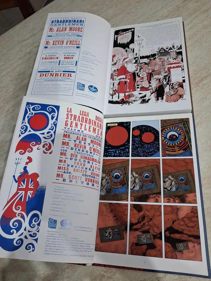 FUMETTI BAO "LA LEGA DEGLI STRAORDINARI GENTLEMEN" VOLUMI 1 e 2 - Immagine 1 di 4