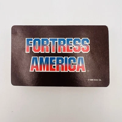 Juego de 30 cartas Fortress America The United States Under Attack 1986 Foto 1 de 4