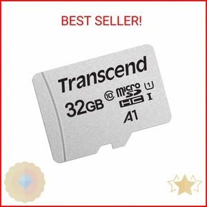 Transcend 32GB microSDXC Micro SD Card A1 UHS-I U1 C10, Up to 100MB/s, Full HD V - Picture 1 of 2