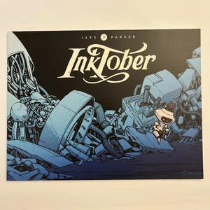 Inktober by Jake Parker (2013, Trade Paperback) Book Excellent Condition - Picture 1 of 4
