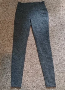 Athleta Small Gray Leggings Pockets 26 26x30 NWOT Athletic Pants Ankle Full - Picture 1 of 7