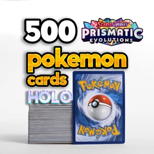 Lote a granel de 500 cartas de Pokémon Evoluciones Prismáticas Holo/Holograma Inverso Pokemon - Imagen 1 de 1