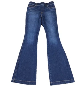 Jeans pull-on SPANX FLARE blu scuro tonalità mezzanotte #20327R-TG. Medium ottimo - Foto 1 di 8