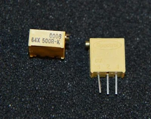 2 X (2 Piezas) 500R Recortadora Ajuste Lateral 64X Serie Spectrol 10mm (L2056) - Imagen 1 de 2