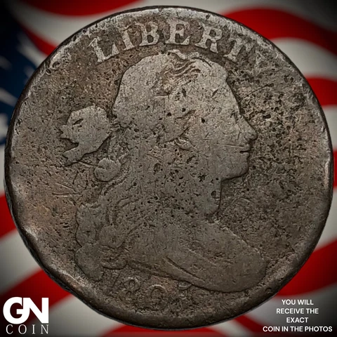 1805 Draped Bust Large Cent Q6351 Cover