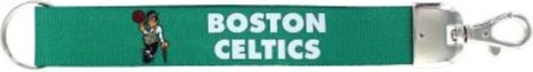 Boston Celtics Deluxe Wristlet Keychain, NBA Licensed Cover