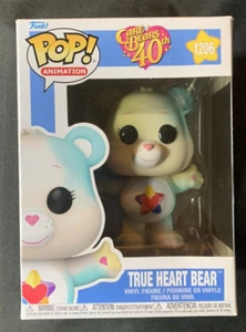 Funko POP! Osos de cuidado de animación 40 aniversario True Heart Bear #1206 nuevos en caja - Imagen 1 de 6