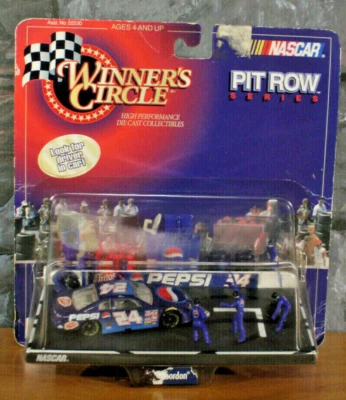 Coche de colección NASCAR 1998 Winner’s Circle Nascar Jeff Gordon #24 Pit Row Series regalo Foto 1 de 4