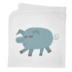 'Gangster Pig' Cotton Baby Blanket / Shawl (BY00031271)