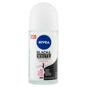 96,50€/L- 6x NIVEA Deo Roll-on Women "Invisible black & white - Original" - 50ml - Bild 1 von 1
