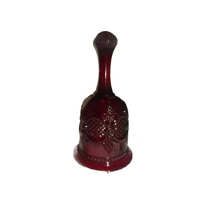 Campana de vidrio de corte rojo rubí vintage Avon con campana de comida de coleccionista - Imagen 1 de 5