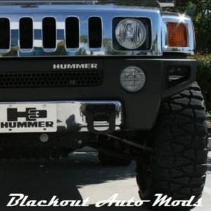 Chrome Front Bumper Letters for Hummer H3 ABS Plastic Inserts - Picture 1 of 2