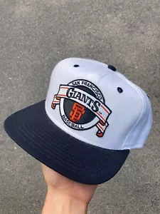 Vtg San Francisco Giants Hat Cap Snap Back New Era crest patch new - Picture 1 of 7