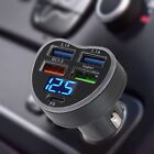 Powerful 66W PD Fast Car Charger with 5 USB Ports for For mobile Phones