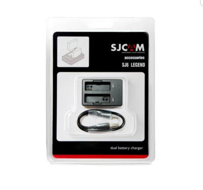 SJCAM SJ6 Legend Dual Slot Battery Charger Travel Charger  - Image 1 of 4