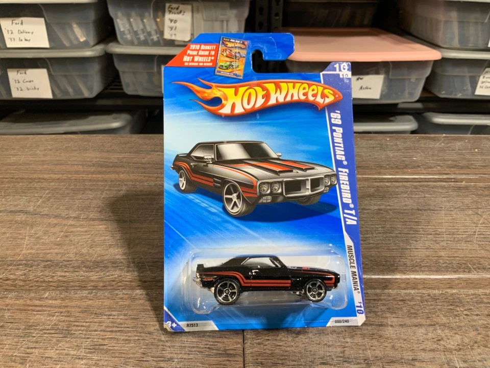 HOTWHEELS 1969 ' 69 PONTIAC FIREBIRD T/A КОЛЛЕКЦИЯ ОБНОВЛЕННАЯ 9/8/25 - Изображение 1 из 1