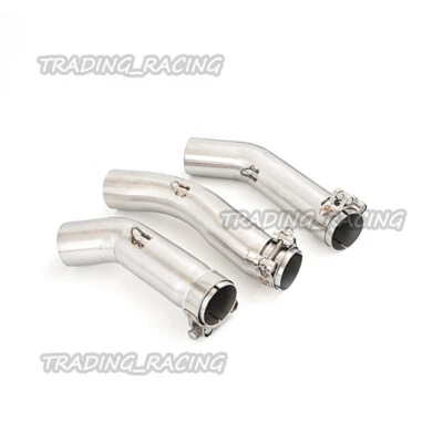 Tubo de escape de enlace medio para Suzuki GSXR600 GSXR750 2006-2007 2008-2010 2011-2023 Foto 1 de 4